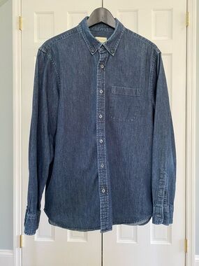 Club Monaco / Denim Shirt / Blue / Medium